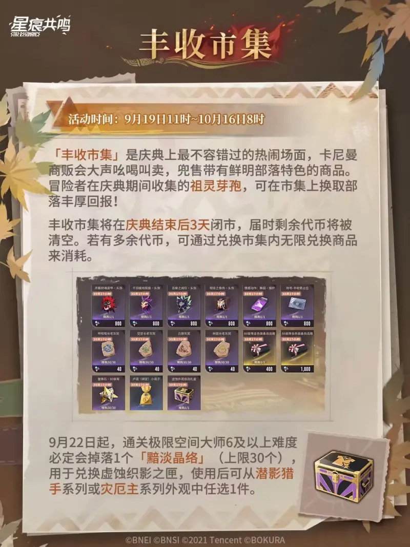 イベント「カナミア豊穣祭」豊穣市集