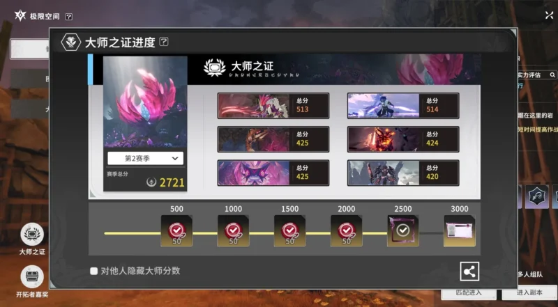 シーズン2-3000Pt報酬