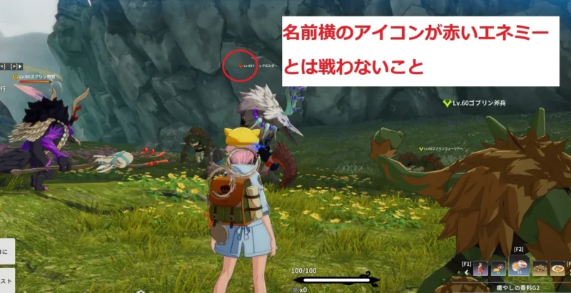 戦ってはいけないエネミー
