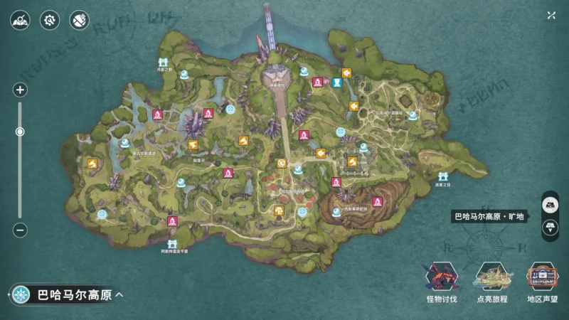 バハマール高原