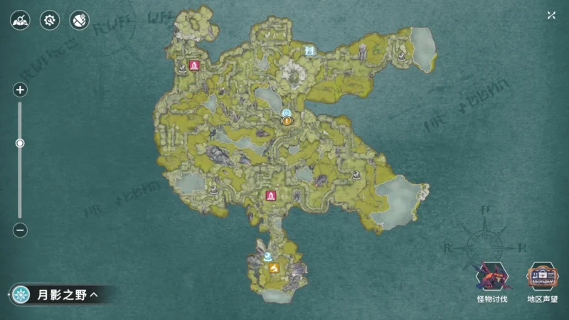 月影之野